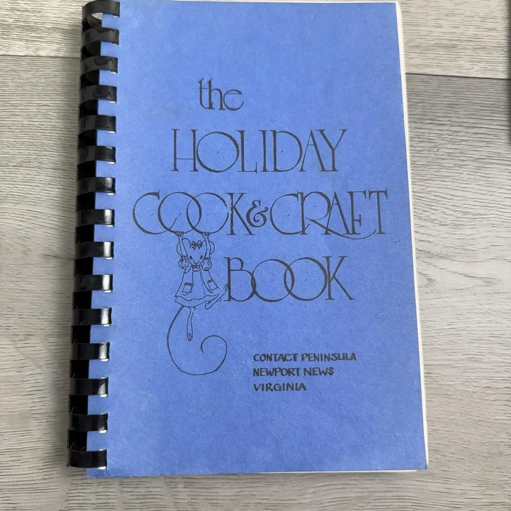 Vintage Virginia Community Cookbooks Lot 6 Sharing Our Best Knightly Knibbles